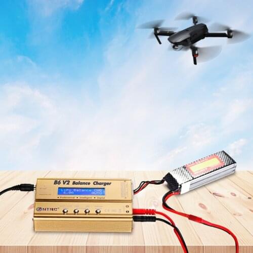 New Professional B6v2 Charger Lip0 Model Aircraft Charger B6 Charger High Precision Intelligent Balance Charger Tool