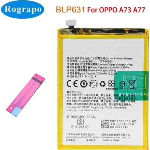 Rograpo Oppo A3 Phone Batteries