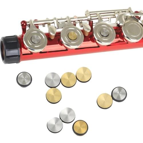 10x Silicone Flute Plug Flute Hole Plug Soft Flute Key Cover Universal Replacement Accessories