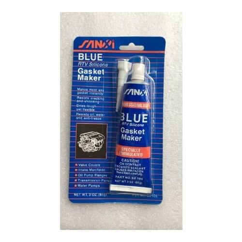 2pcs JO105B-81158 Blue RTV Silicone Adhesive Sealant Gasket Maker Silicone 85g