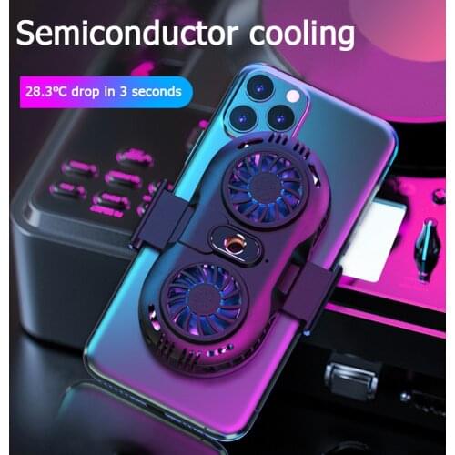 Universal TYPE-C USB Game Cooling Fan for Mobile Phone Smartphone Holder Radiator For iphone Xiaomi Huawei Cooler Heat Sink
