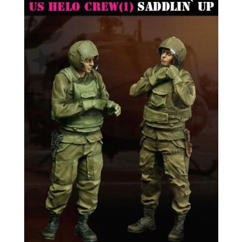 Vietnam War U.S. Army resin soldier two-person kit model 1：35