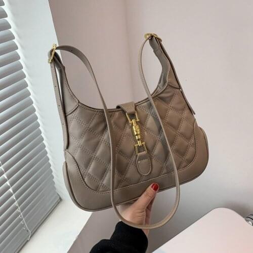Retro Style Women Shoulder Luxury Designer Bags Vintage Buckles Handbags and Purses Ladies Party Pouch Tote Hot Sale 2021 New