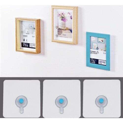 1/5/10PCS Picture Photo Frame Holder Rack Picture Wall Decoration Hanger Multi-use Self-adhesive Painting Hook Decorative Hooks