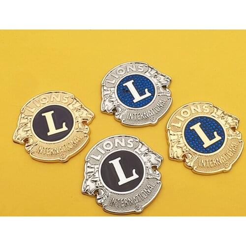 3D Metal Lion Auto Trunk Rear Fender Emblems Badge Decal Sticker Car Accessories