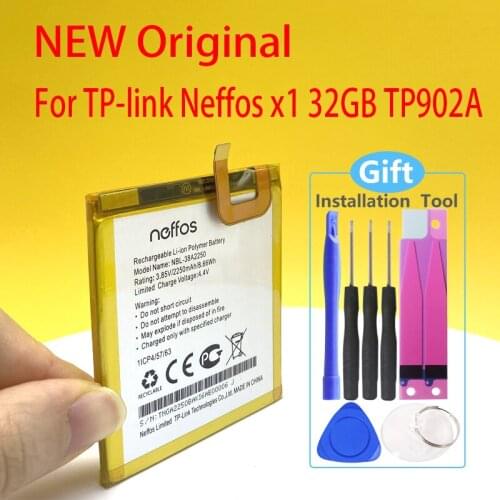 2250mAh NBL-38A2250 Battery For TP-link Neffos x1 32GB,TP902A Mobile Phone NEW Battery In Stock