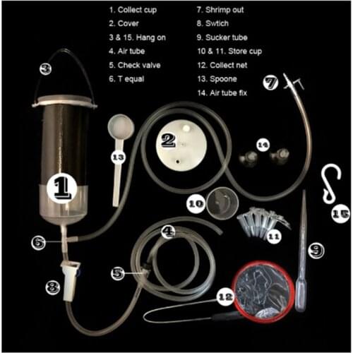 Fairy Shrimp Egg Artemia Alive Hatch Tool Baby Brine Shrimp Small Baby Fish Food Fresh Aquarium