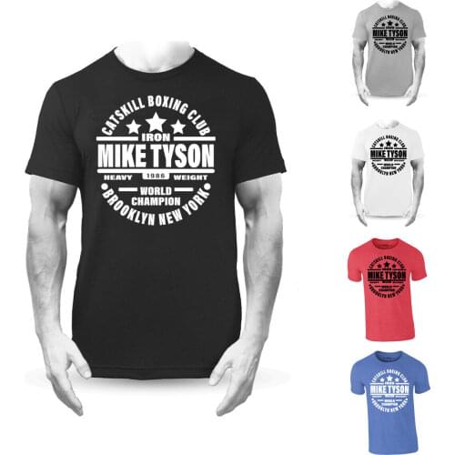 Iron Mike Tyson Brooklyn Catskill Premium T-Shirt Boxing Club Mens Summer Cotton O-Neck Short Sleeve T Shirt New Size S-3XL