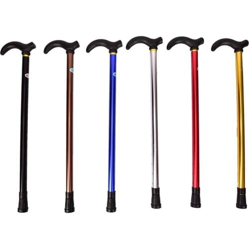 Camping Walking Stick Telescopic Hiking Stick Aluminum Foldable Hiking Poles Outdoor Accessories For Trekking Self-Defense Weapo