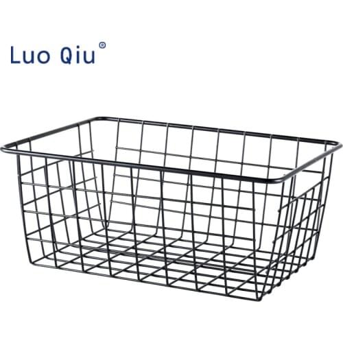 Portable Storage Basket Carrying A Small Basket Of Groceries Fruit Basket Portable Iron Art Receiving Basket Home Storage