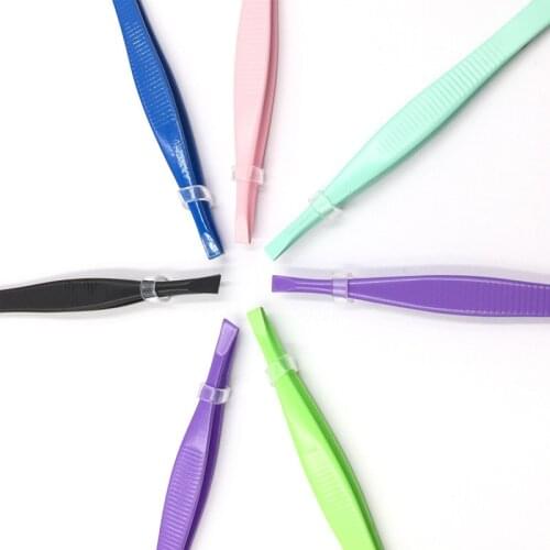 Professional Beauty Stainless Steel Eyebrow Tweezer Slant Head Hair Removal Eyebrow Clip Makeup Tool Beauty Tip