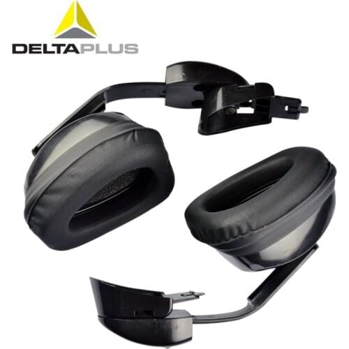Deltaplus Noise-proof Earmuffs for Safety Helmet Hanging type Sound insulation Earmuffs industry Ear protector
