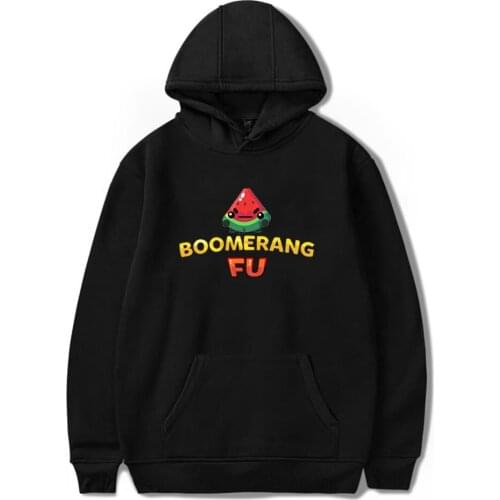 Boomerang Fu Game Hoodie Sweatshirts Boys/girls Long Sleeve Children Clothing Anime Boomerang Fu Pullover Men/women Hoodies