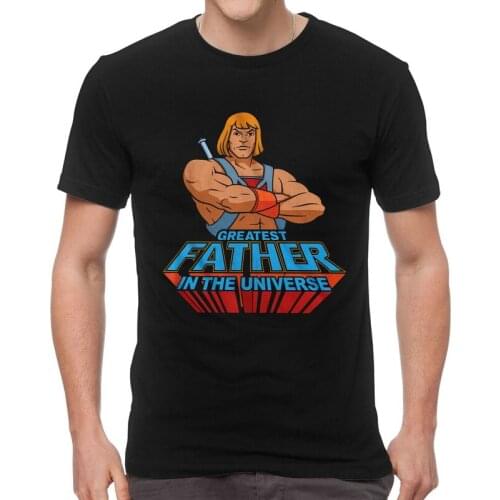 Vintage He-Man Masters Of The Universe T-shirt Men Fashion T Shirt Short Sleeve 100% Cotton Eternia Tshirt Urban Tee Tops