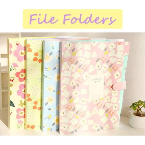 Waterproof Bag Organizer Data Book Document Large Capacity File Pouch Bill Folder Holder Expanding File Folder Office Stationery