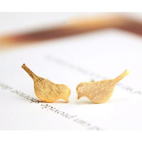 Jisensp 30pairs Trendy Earrings Boho Bird Stud Earrings for Women Fashion Animal Earrings Dainty Minimalist Post Earrings Gift