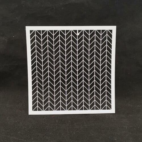 13*13 New style pvc Layering Stencils for DIY Scrapbooking/photo album Decorative Embossing DIY Paper Cards Crafts