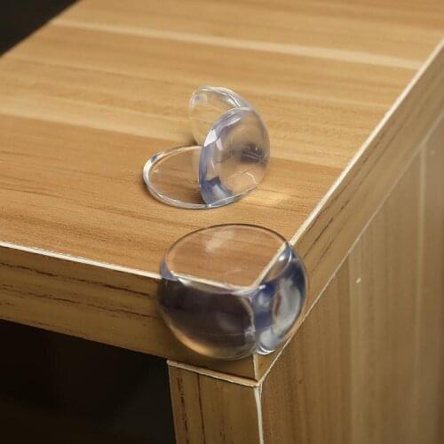 2pcs Edge Corner Guard Child Security Baby Safety Table Corner Protection Pad Transparent Anti Collision Angle Protection Cover