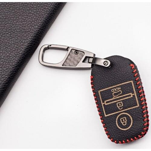 2020 Praise style leather car key cover case for kia ceed rio sportage r k3 k4 k5 ceed sorento cerato optima 2015-2018 key case