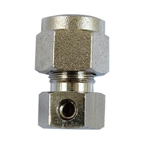 E020 High Pressure Nozzle Fitting Screw End Plug with One Nozzle Hole (UNC10-24)