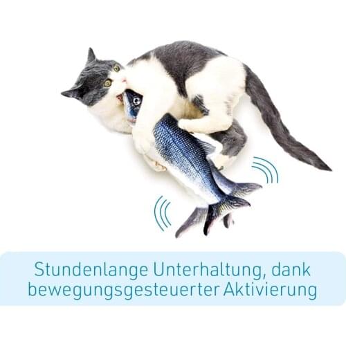 Electric Simulation Fish Household Rechargeable Pet Toys Usb Charging Simulation Fish Toys For Cat Chewing Biting Supplies