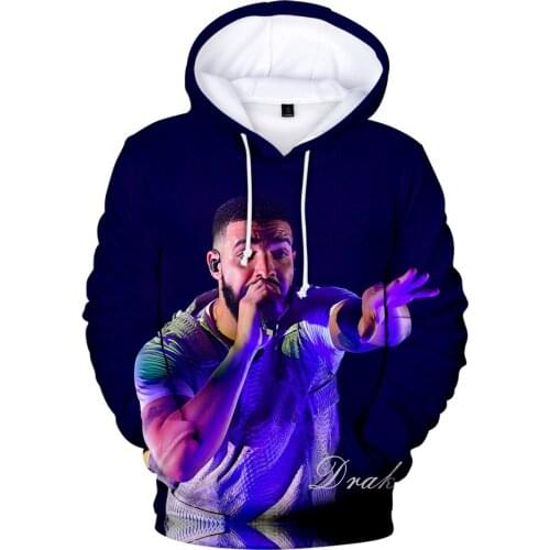 DRAKE 3D Print Hoodie Fashion Streetwear Hoodies Sportswear Hip Hop Style Women/Men Hooded Personality Popular DRAK Kids Clothes
