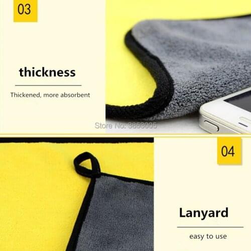 Car Cleaning Tool Super Absorbency Towel for zafira b renault trafic golf mk4 audi a4 b5 megane 3 tucson 2017 renault clio 2