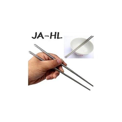 Hot! 1 Pair Stainless Steel Chopsticks Laser Engraving Patterns Food Sticks Portable Reusable Chopstick Sushi Hashi