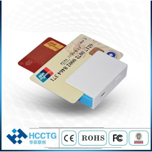 Mini Mobile Bluetooth Portable Smart EMV MSR Chip Card Reader MPR100