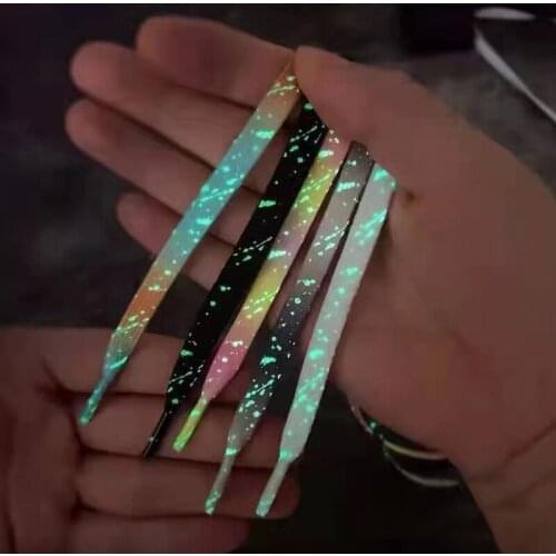 2pc/Pair Glow In The Dark Light Kids Toys Luminous Shoelace Stickers Funny Sport Gift Running Fluorescent Gift Toys For Children