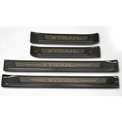 Stainless steel for Nissan X-trail x trail t32 2017 - 2019 Door sill Scuff Plate Welcome Pedal In Car styling accessories