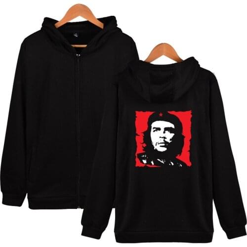 Che Guevara New Fashion Hoodies Women/Men Harajuku Long Sleeve Zipper Hoodie Sweatshirt Trendy Streetwear Jacket Coat Plus Size