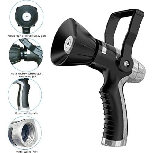 Heavy Metal High Pressure Spray Gun Garden Water Gun 360 Rotation To Freely Adjust The Water Pressure Sprinkler Irrigation Tool