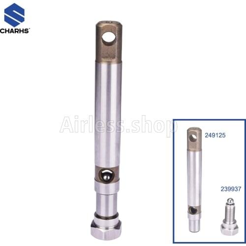 Charhs 249125 Airless Piston Rod 239937 Outlet valve Inlet ball 8mm Aftermarket use with 9raco paint Sprayer 390 395 490 495 595