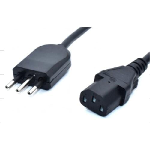 Projector Power Supply Cable 2.5m 3G1.0MM Italy IT IEC C13 Power Cord For Dell PC Computer Monitor Epson Printer LG TV CD Player