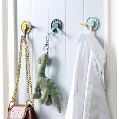 Self Adhesive Kitchen Wall Door Hook Key Holder Rack Towel Hanger Bathroom Rack Hooks Aluminum Multi-Purpose Storage Hooks