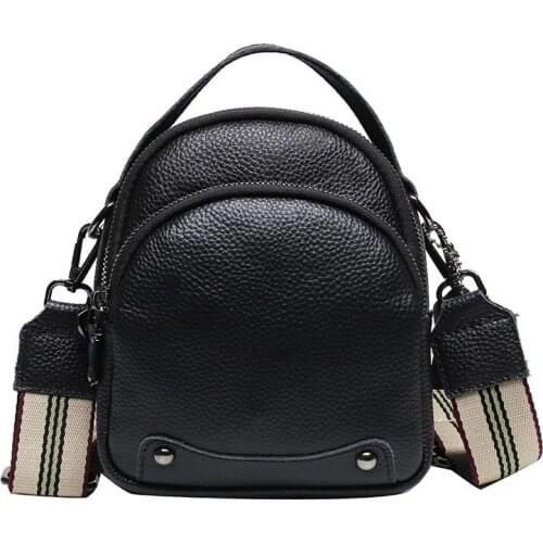 Female Messenger Bag Hot Genuine Leather Women Shoulder Bag Fashion Crossbody Bags for Women Luxury Handbags First Layer Cowhide