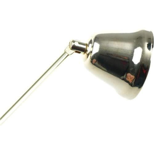 Candle Snuffer Dipper Oil Lamp Stainless Steel Bell Tea Light Trim Cutter Tool Silver Trimmer Scissor Hook Wick Scissor