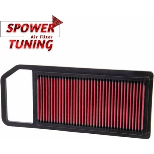 1pcs 358x153x24mm Washable High Flow Air Filter Suitable for Peugeot 407/508/407 SW Citroen C5 / C6 Air Filter Element Air Grid