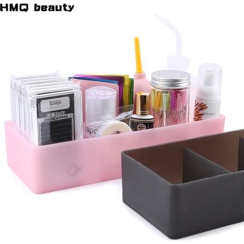 Large Capacity Eyelash Tool Storage Box For Eyelash Extension Tweezer Case Cosmetic Makeup Tools Storage Box Lash Accessories