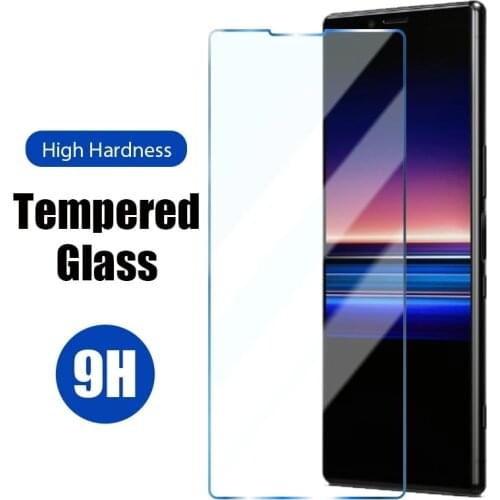 2PCS 9H Premium Tempered Glass For Sony Xperia 10III 5III 1III Screen Protector 9H Protective Film Guard