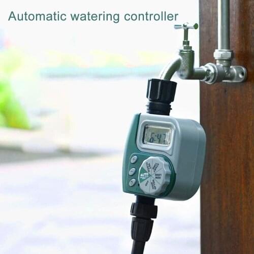 Green Irrigation Timing Device Water Pipe Timer Water Timer Faucet Timer The Flower Beds Gardener Home Garden Planting Durable