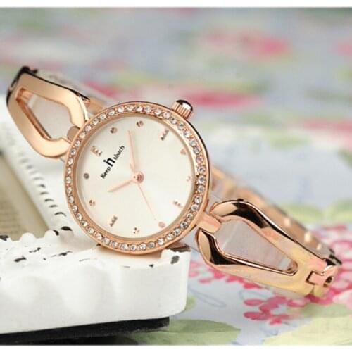 Diamond Womens Watch Luxury Female Bracelet Watch Rose Gold Waterproof Stainless Steel Quartz WristWatch Gifts for Women 2020