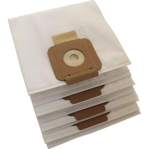 Cleanfairy 10pcs commercial vacuum cleaner bag compatible with Karcher T12/1 Bio-degradable