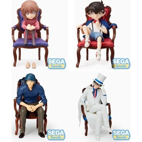 Cuteanime 100% Original Sega DetectiveConan Figure Haibara Ai Chair Ver.Figure Anime Figure Action Figure
