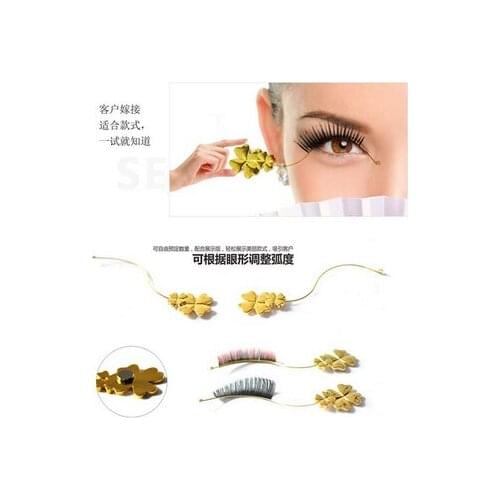 100pairs 2pcs False Eyelash Style Display Board Eyelashes Grafting Extensions Auxiliary Tool girl Assistor Magnet new