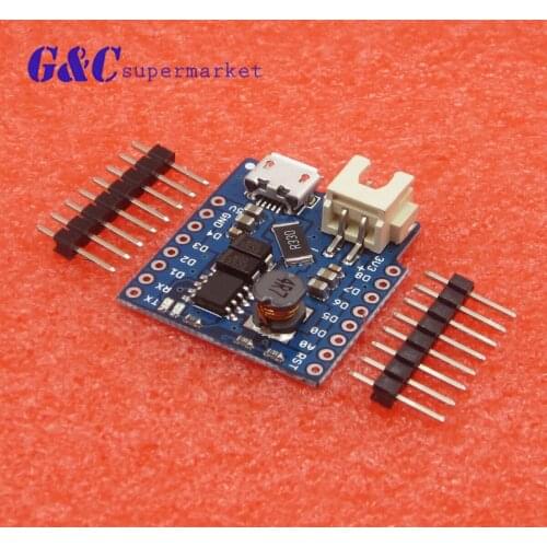 2PCS For Wemos D1 Mini Battery Shield USB Single Lithium Battery Charging Boost Module With Pins LED diy electronics