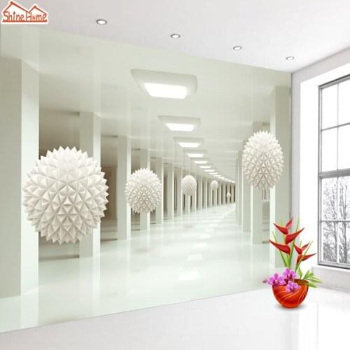 Abstract Geometric Murals Photo Wallpaper for Walls in Rolls 3d on the Wall Wallpapers Paper Home Decor 3 d Living Room Kids Art