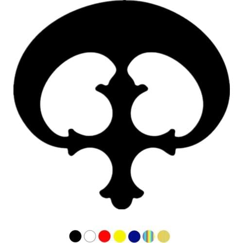 CS-10459# Slavic Amulet Lunnitsa Vinyl Decal Car Sticker Waterproof Auto Decors on Truck Bumper Rear Window