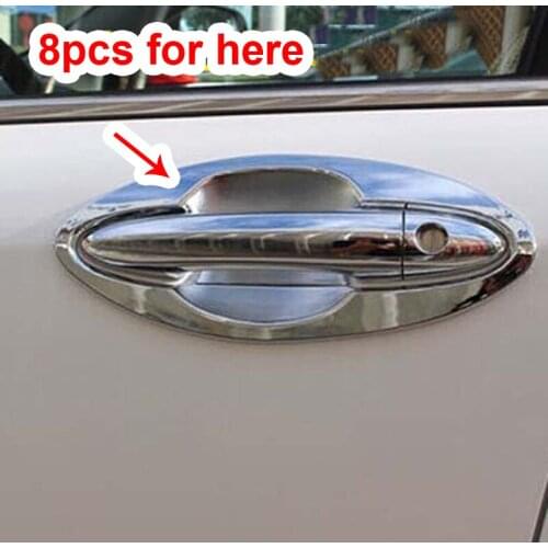 For FAW BESTURN X80 2013-2018 Outside door bowl Decorative frame